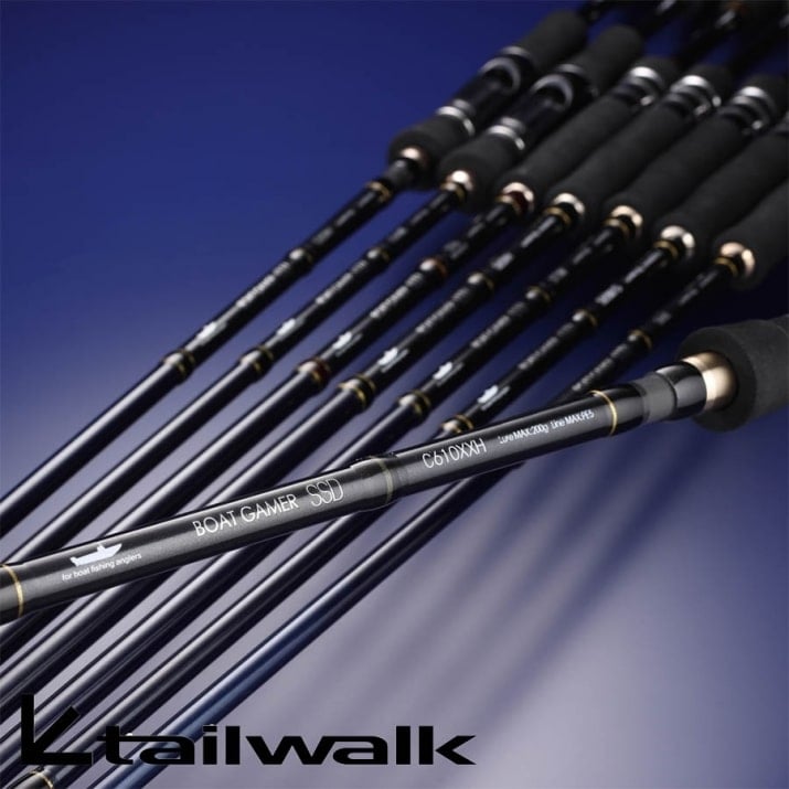ロッド tail walk BOATGAMER SSD S76 Black & Flat テイルウォーク ボートゲーマー SSD S76 BLACK & FLAT (ロッド