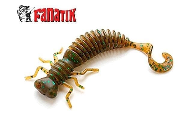 FANATIK Larva Lux 1.6 2 2.5 3.5 Inch 4-9 cm with Aroma Fishing Fanatic