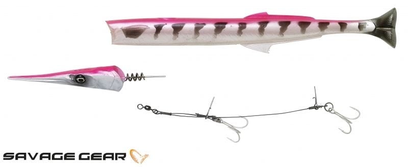 Gumová Nástraha Savage Gear 3D Needlefish Pulsetail 2+1 14cm 12g - Ráj