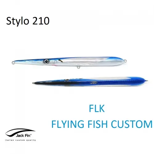 Leurre Jack Fin Stylo 210 - Leurre De Surface Aiguille Fait Main En Italie, Neuf