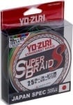 YO ZURI SuperBraid X8 300m Multicolor Плетено влакно Дебелина: #2.0/0.24мм