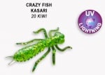 Crazy Fish KASARI 2.7см Силиконова примамка