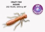 Crazy Fish KASARI 2.7см Силиконова примамка 25D Pearl Skin by MF