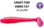 Crazy fish VIBRO FAT 7.1см Силиконова примамка 37 Lillipop