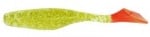 Bass Assassin Walleye Turbo Sea Shad 10см Силиконова примамка Chartreuse SIlver Glitter Red Tail