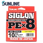 Sunline Siglon PE X8 Light Green 200m