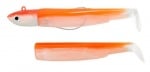 Fiiish Black Minnow No5 Combo - 16cm, 90g Комплект за монтаж Orange Fluo - UV / Glow