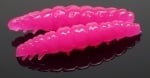Libra Lures LARVA 35 Силиконова примамка ларва 019 Hot pink limited edition (вкус Рак)
