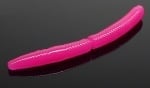 Libra Lures FATTY D'WORM 75 Силиконова примамка червей 019 Hot pink limited edition (без аромат)