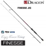 Dragon Finesse Jig 25 S802XF 2.45m  6-25g.  20-07-245 Въдица