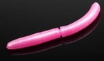 Libra Lures FATTY D'WORM 65 Силиконова примамка червей 018 Pink Pearl (вкус Рак)