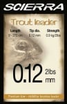 Scierra The Trout Leader 9ft Повод 0.16mm