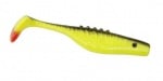 Dragon Mamba II 15sm. 41-160 Yellow Fluo/Black red tail Туистер силиконова примамка