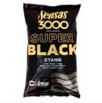 Sensas 3000 Super Black Etang 1kg Захранка