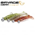 Savage Gear Fat Minnow T-Tail RTF 9.0cm 7.5g Mix 1
