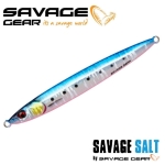 Savage Gear 3D Slim Jig Minnow 80g Джиг SG 3D Slim Jig Minnow 80g 14cm Bone White Glow PHP SG 3D Slim Jig Minnow 14cm 80g Fastsinking Pink Belly Sardine