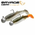Savage Gear Cannibal Shad Kit 8 & 10cm Mixed Colors 36pcs 2