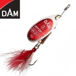 DAM Effzett Standard Dressed Spinner #1 3g Блесна  Reflex Red