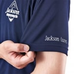 Jackson T-Shirt Simple Logo H/S Dry Silky Tee Navy XL 2