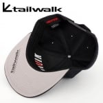 Tailwalk Flat Visor Cap BK/WT&RD 2