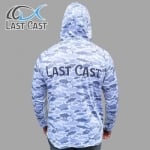 Last Cast Camo Fish Mesh Hoodie UPF 50+ UV Блуза с качулка XXL