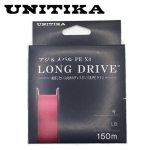 Unitika Long Drive PE Aji Membaru 150m Pink