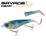 Savage Gear Deviator Tail 16cm Джърк Firetiger Blue Chrome
