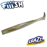 Fiiish Crazy Paddle Tail 220 Силиконова примамка тела Fluo Pink Kaki