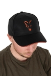 Fox Collection Baseball Cap Black/Orange