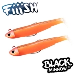 Fiiish Black Minnow No2.5 Double Combo 10.5cm, 12g - Orange Glow