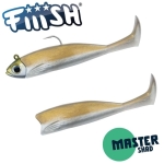 Jig Head 14g + 2 Lure Bodies 12.5cm - Kaki