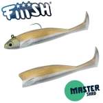 Jig Head 25g + 2 Lure Bodies 12.5cm - Kaki