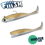 Jig Head 8g + 2 Lure Bodies 10cm - Kaki