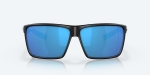 Costa Rincon, Matte Black, Blue Mirror 580P