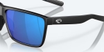 Costa Rincon, Matte Black, Blue Mirror 580P