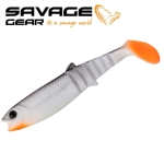 SG Cannibal Shad 20cm 80g White Black 1pcs