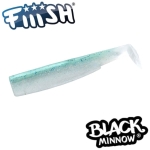 Fiiish Black Minnow №3 12cm Силиконова примамка тела Fiiish Black Minnow No3 - Blue Green Glitter