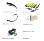 GT-Bio Roller Shad Combo 12.5cm/10g
