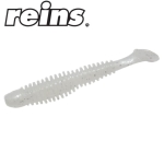 Reins Bubbling Shad 3.0 - 318 Clear Pearl Silver 8pcs