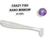 Crazy Fish NANO MINNOW 5.5см Силиконова примамка