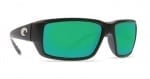 Costa Fantail Matte Black / Green Mirror 580P Очила