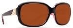 Costa - Gannet Shiny Black / Hibiscus - Copper 580P Очила 2