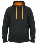 Fox Black Orange LW zipped hoodie Суитчър