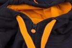 Fox Black Orange LW zipped hoodie Суитчър 2