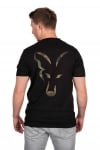 Fox Black Large Print T Shirt 2
