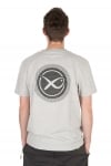 Matrix Large Logo T-Shirt Marl Grey  1