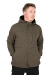 Fox Collection Sherpa Jacket Green & Black 1
