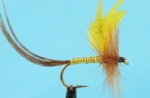 Dragon Мухи английски сухи Olive Foam Grasshopper Yellow Drake