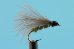 Dragon Мухи английски сухи Foam Beetle Vibrator F-Fly Olive