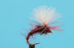 Dragon Мухи английски сухи Iron Blue Dun Claret CDC Klinkhammer